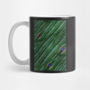 Beautiful colorful Peacock feather pattern - perfect for birdlovers #2 Mug